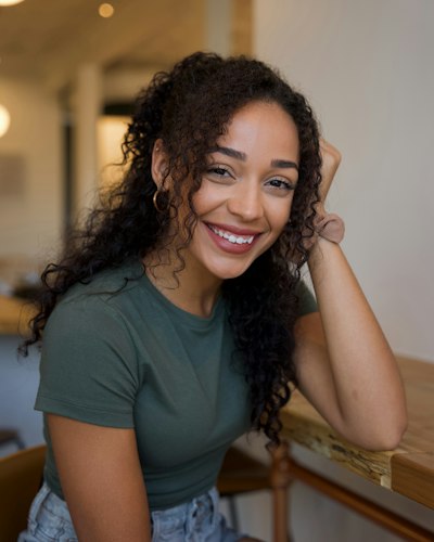 Kristena Cole, happy client at The Glow Room