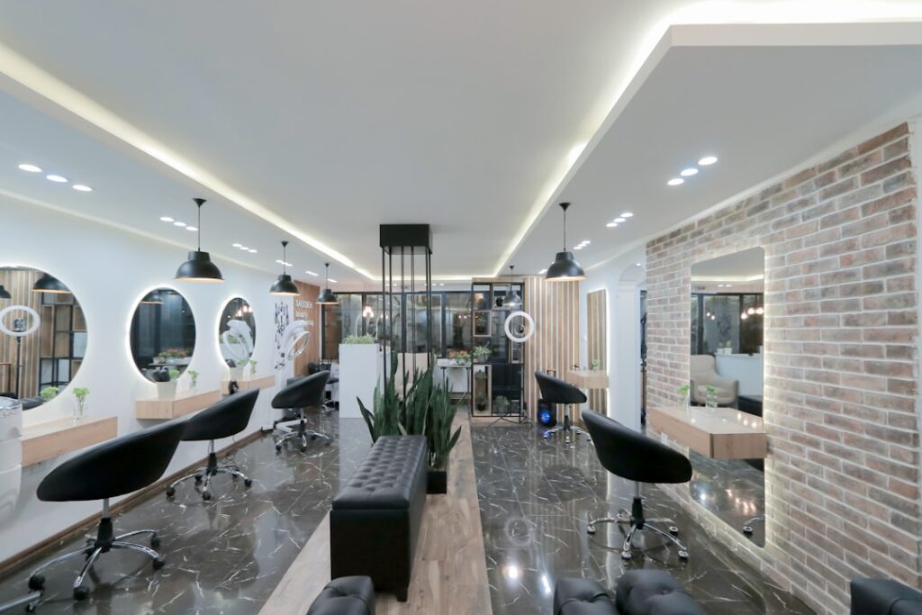 Beauty salon in Boise - The Glow Room interior